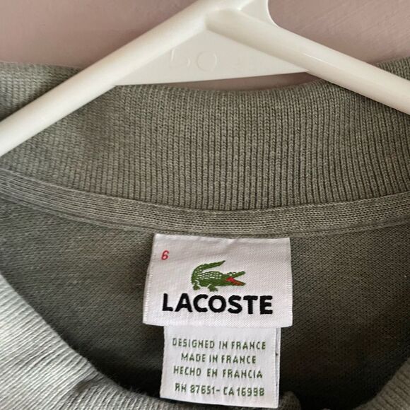 Lacoste short sleeve collar shirt - Picture 3 of 4